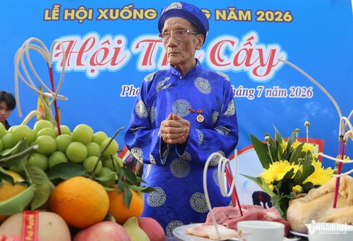 Lễ hội xuống đồng được người dân vùng đảo Hà Nam lưu giữ hàng chục năm qua với mong muốn vụ mùa bội thu