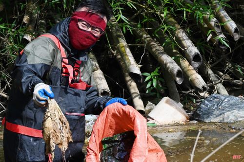 Có những lần dọn rác, anh gặp nhiều thứ khiến chính mình ám ảnh. Mùi hôi từ rác phân hủy, xác động vật hay những vật dụng sinh hoạt bỏ lại khiến nhiều hôm anh về nhà không ăn nổi cơm.