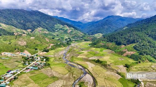 Ngôi làng của người Tà Rẻ ở xã Xốp (tỉnh Quảng Ngãi).