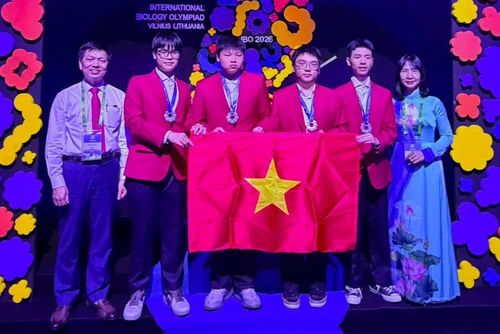 Đội tuyển Việt Nam tham dự Olympic Sinh học quốc tế 2026.