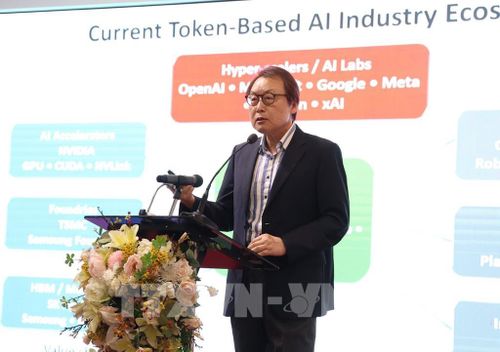 Hội thảo có sự tham dự của các nhà khoa học, chuyên gia, nhà quản lý và doanh nghiệp trong nước, quốc tế. Ảnh Đặng Tuấn -TTXVN 