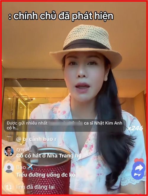 Nhật Kim Anh thể hiện thái độ thoải mái trước những đoạn clip.