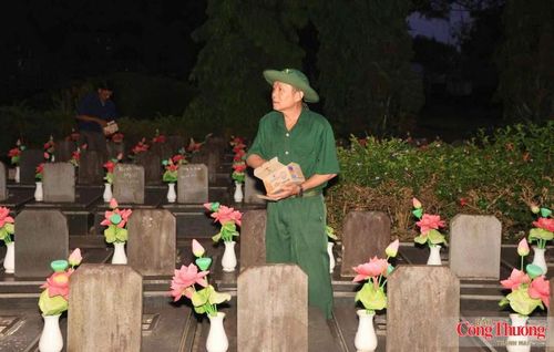 Ông Phạm Thành Chung - nguyên chiến sĩ Sư đoàn 307 là người luôn đau đáu với hành trình đi tìm lại tên cho đồng đội năm xưa.