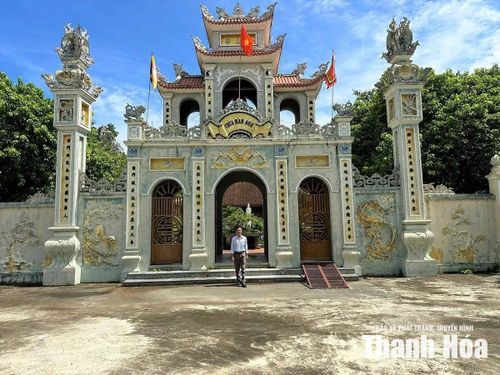 Chùa Hàn Sơn được tu bổ, tôn tạo khang trang.