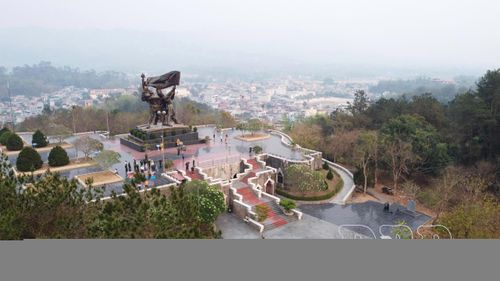 Tượng đài Chiến thắng Điện Biên Phủ. Ảnh: Trần Dũng