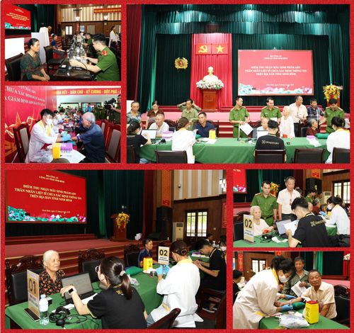 Hoạt động lấy mẫu ADN thân nhân liệt sĩ được triển khai nhằm phục vụ công tác tìm kiếm, quy tập và xác định danh tính hài cốt liệt sĩ.