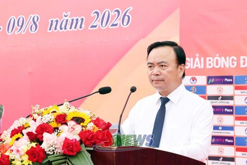 Đồng chí Hà Trung Chiến phát biểu tại lễ khai mạc