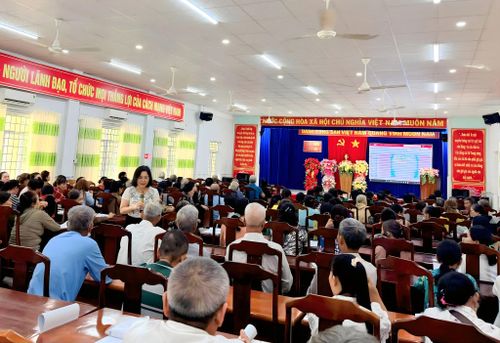 Hội nghị truyền thông về trợ giúp pháp lý dành cho người khuyết tật tại Đắk Lắk. Ảnh: Thu Hiền