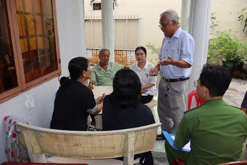Công an xã Long Điền triển khai mô hình "Tổ công tác 3 trong 1".