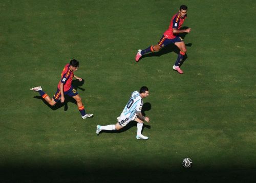 Messi không có nhiều bóng để chơi ở trận chung kết.