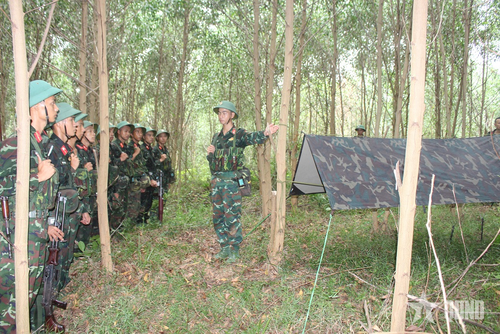 Huấn luyện bổ sung nội dung mắc tăng võng. 