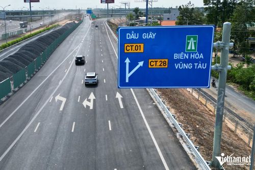 Cao tốc Biên Hòa - Vũng Tàu khai thác tạm từ tháng 5/2026. Ảnh: Hoàng Anh