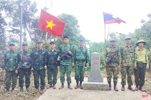 BĐBP Hà Tĩnh tăng cường công tác đối ngoại để bảo vệ chủ quyền lãnh thổ từ xa và xây dựng tuyến biên giới chung với nước bạn Lào hòa bình, hữu nghị, hợp tác, phát triển.
