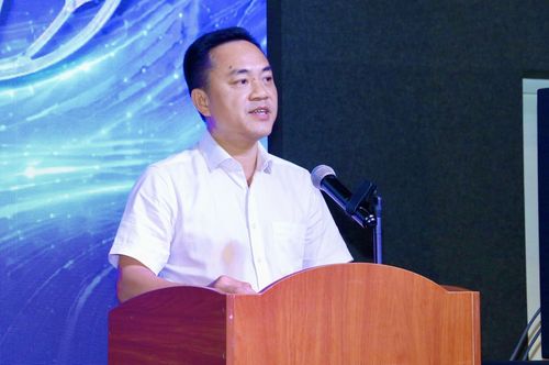 Ông Phạm Huỳnh Quang Hiếu, Phó Giám đốc Sở Khoa học và Công nghệ TP Hồ Chí Minh phát biểu tại lễ phát động.
