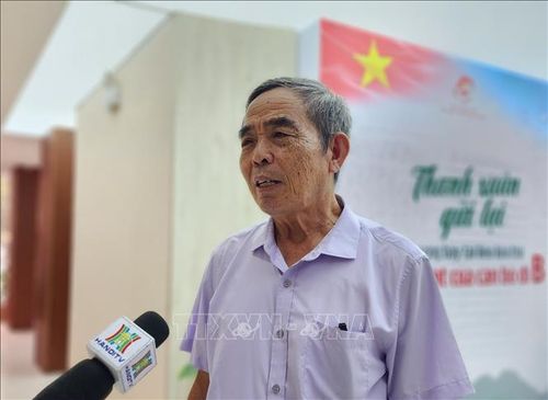 Ông Nguyễn Văn Miến ở Tây Tựu (Hà Nội), cán bộ đi B năm 1973.