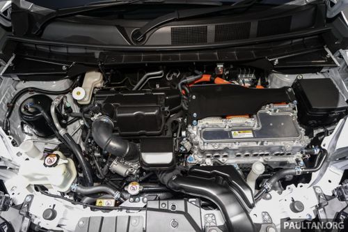 Hệ truyền động hybrid trên Mitsubishi Xforce HEV (Ảnh: Paultan).