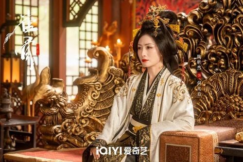 Đào Hân Nhiên đảm nhận vai Hà thái hậu. Ảnh: Weibo 