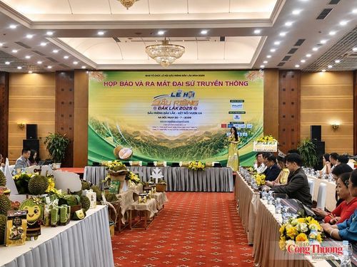 Ban Tổ chức Lễ hội Sầu riêng Đắk Lắk năm 2026 đã tổ chức họp báo và ra mắt đại sứ truyền thông Lễ hội Sầu riêng Đắk Lắk 2026.