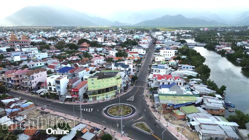 Một góc xã Vạn Ninh.