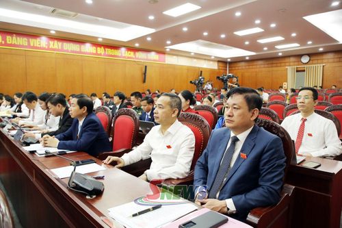 Các đại biểu dự kỳ họp.