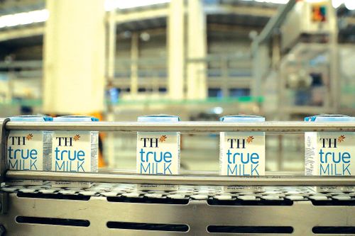 Tập đoàn TH và Công ty CP Thực phẩm sữa TH - thuộc Tập đoàn TH đã xây dựng thành công Thương hiệu quốc gia TH true MILK. Ảnh: Minh Châu