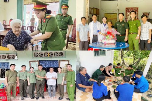 Hàng loạt hoạt động tri ân ý nghĩa, thiết thực của Công an Cà Mau hướng đến Kỷ niệm 79 năm Ngày Thương binh – Liệt sĩ.