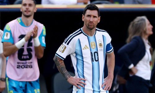 Đây là trận đấu cuối cùng của Messi ở World Cup. Anh từng tuyên bố sẽ không dự giải đấu tiếp theo. (Ảnh: Reuters)