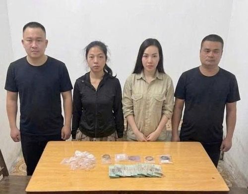 Công an TP Hải Phòng bắt giữ các đối tượng, thu giữ tang vật liên quan. Ảnh: CACC
