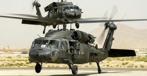 Máy bay trực thăng UH-60 Black Hawk của Lục quân Mỹ. (Ảnh: MW)