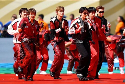  J-Hope cùng BTS cũng đã có màn trình diễn tại Chung kết World Cup 2026 vừa qua. Ảnh: Reuters. 