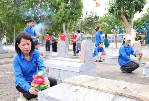 Các hoạt động tri ân dịp tháng 7 được đoàn viên thanh niên triển khai sôi nổi.