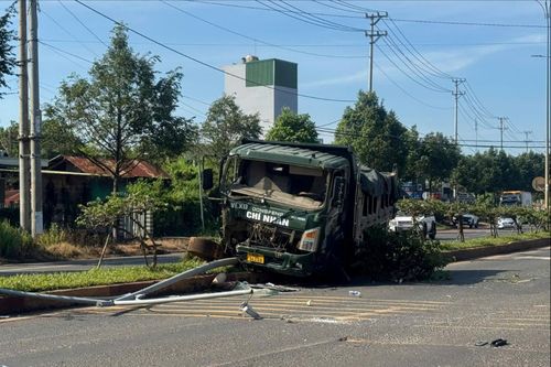 Một vụ tai nạn giao thông trên đường tránh Buôn Ma Thuột