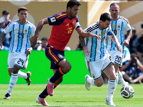 Messi và Rodri, những thủ lĩnh xuất sắc tại World Cup 2026. Ảnh: L.N