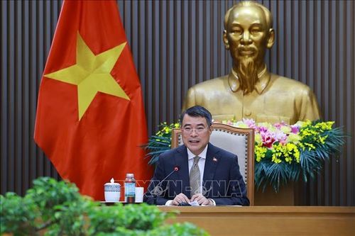 Thủ tướng Lê Minh Hưng điện đàm với Thủ tướng Canada Mark Carney. Ảnh: Dương Giang/TTXVN