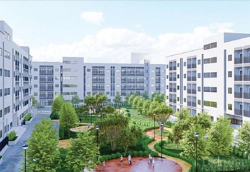 Phối cảnh dự án nhà ở xã hội Cầu Rào 2 - Hải Phòng. Ảnh minh họa.