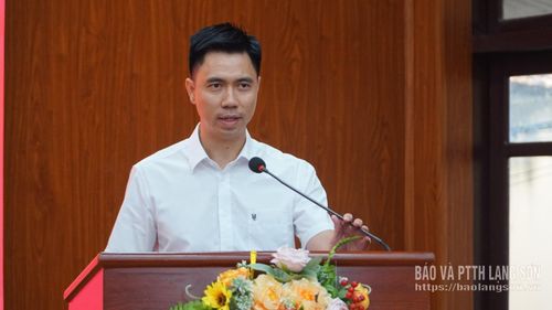 Lãnh đạo UBND phường Kỳ Lừa báo cáo công tác GPMB quý II năm 2026