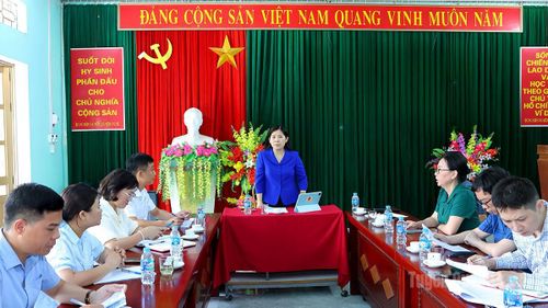 Đoàn giám sát làm việc với Công ty cổ phần giấy Tuyên Quang.