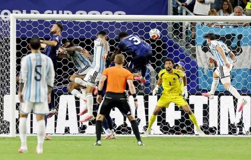Cape Verde với tinh thần thi đấu cao đã khiến các nhà đương kim vô địch Argentina "trầy da tróc vảy". Ảnh: Reuters
