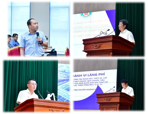 Các ý kiến thảo luận tại Tọa đàm đều thống nhất, kiến nghị kiểm toán cần cụ thể, khả thi, chỉ rõ từng khoản lãng phí, nguyên nhân, hướng xử lý để đơn vị được kiểm toán thực hiện. Ảnh: N.Ly