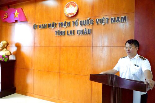 Ông Nguyễn Đức Thanh phát biểu. Ảnh: Tuấn Anh