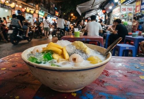 Chè Thái tại Việt Nam đã được thay đổi, thêm mới một số nguyên liệu. Ảnh: IG