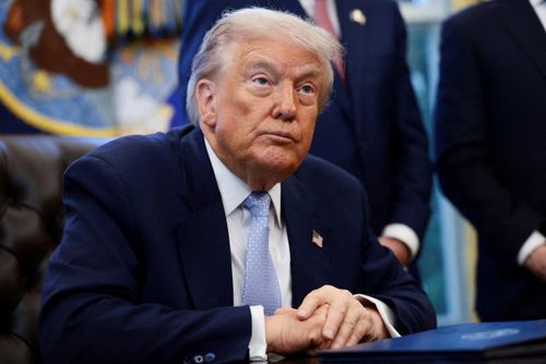 Tổng thống Donald Trump. Ảnh: Reuters.