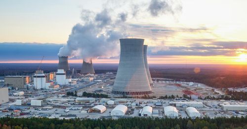 Lò phản ứng hạt nhân của Nhà máy Vogtle gần Waynesboro, bang Georgia (Mỹ). Ảnh: Georgia Power.