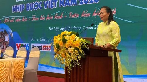 Bà Nguyễn Phương Loan, Phó Trưởng ban tổ chức Festival Dân ca, Dân vũ quốc tế năm 2026 chia sẻ về các nội dung, hoạt động tại Festival.