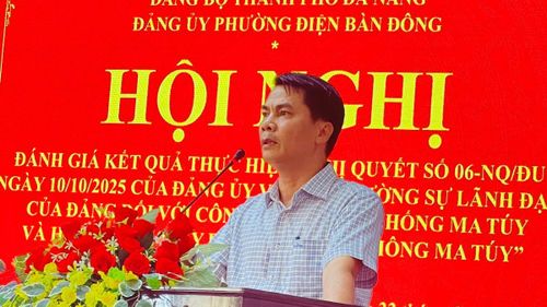 Chủ tịch UBND phường Điện Bàn Đông Nguyễn Thanh Vỹ.