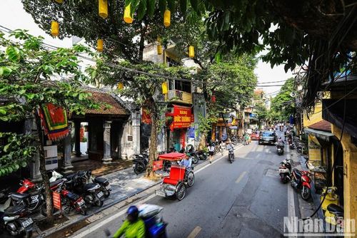 Một góc phố cổ Hà Nội. Ảnh: báo Nhân Dân