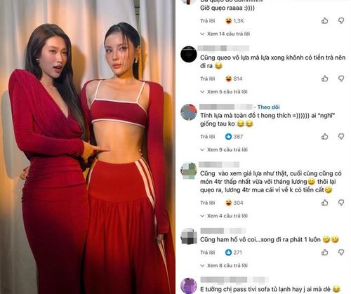 Nhiều khán giả phản ứng hài hước sau khi xem đồ thanh lý của Hoa hậu Kỳ Duyên và Đoàn Thiên Ân.