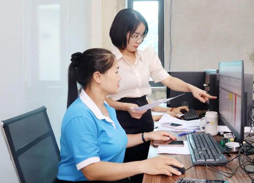  Phường Yên Dũng huy động các lực lượng tập trung đẩy dữ liệu đất đai. 