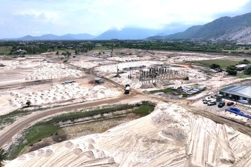 Dự án Khu tái định cư Vạn Thắng giai đoạn 1 được cung cấp cơ bản về nguồn vật liệu san lấp.