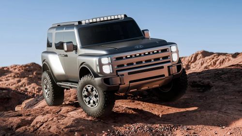 Mẫu SUV concept Hyundai Boulder. Ảnh: Hyundai